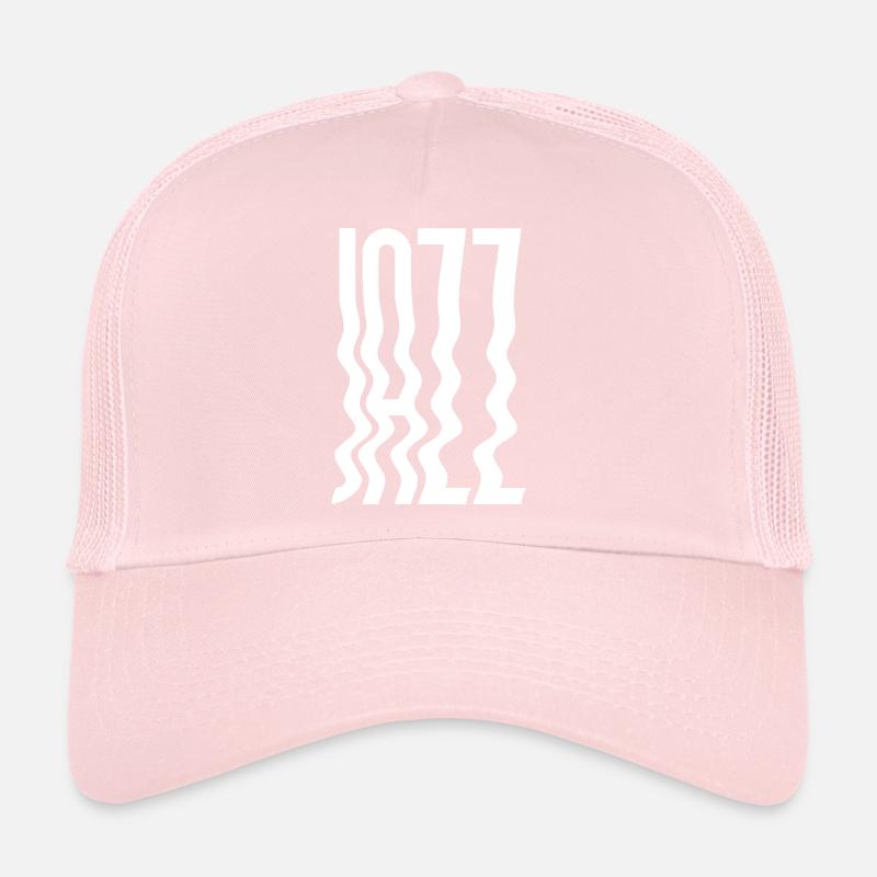 Logo abstrait Wavy Jazz Casquette trucker 