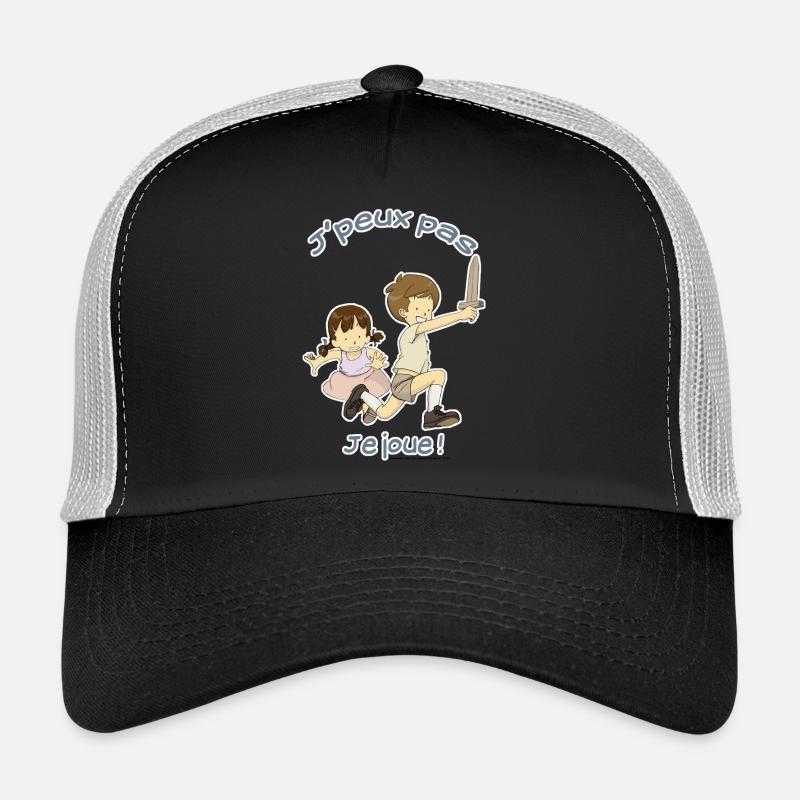 Je peux pas, je joue ! Casquette trucker 