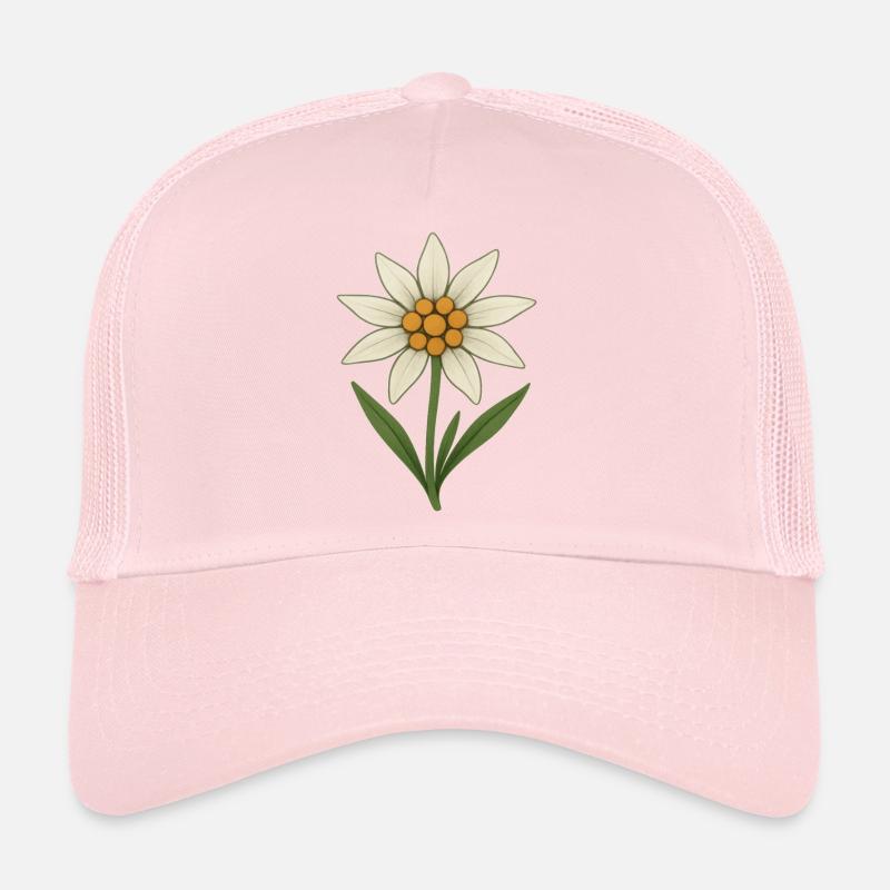 Fleur d’Edelweiss Casquette trucker 