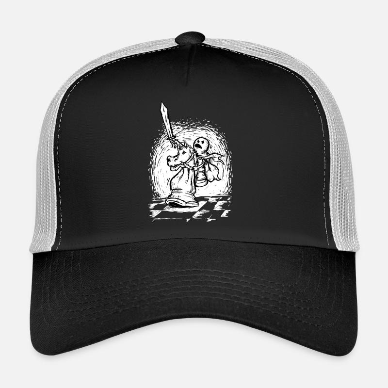 Der letzte Angriff - Bauernreiten, Schachritter Trucker Cap