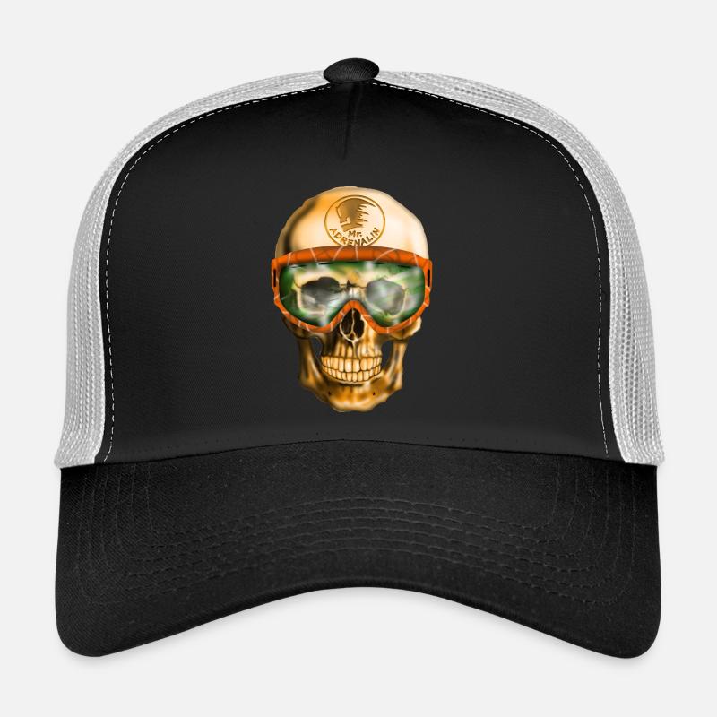 Adrenaline Skull Trucker Cap