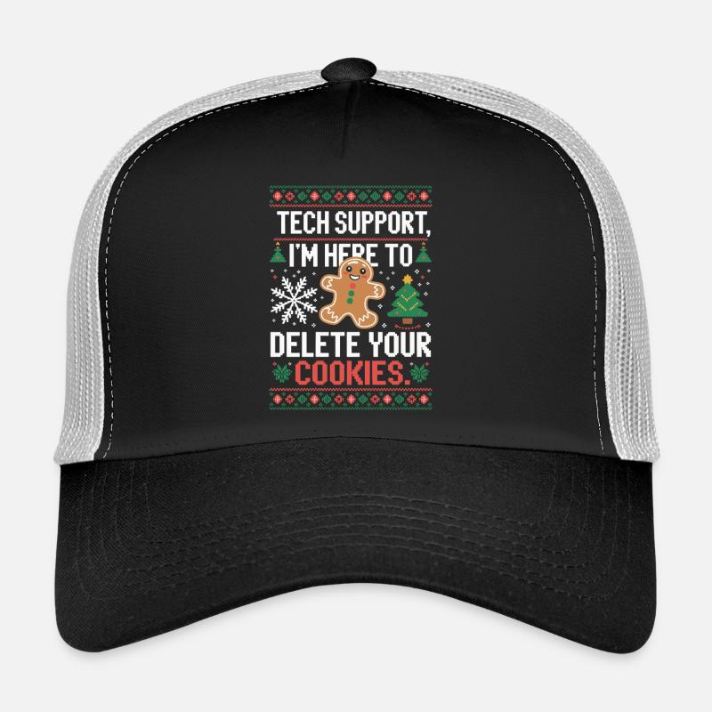Dicton de cookie du support technique Casquette trucker 