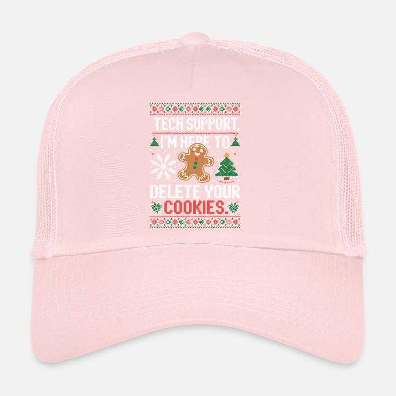 Tech Support Cookie Saying Trucker Cap