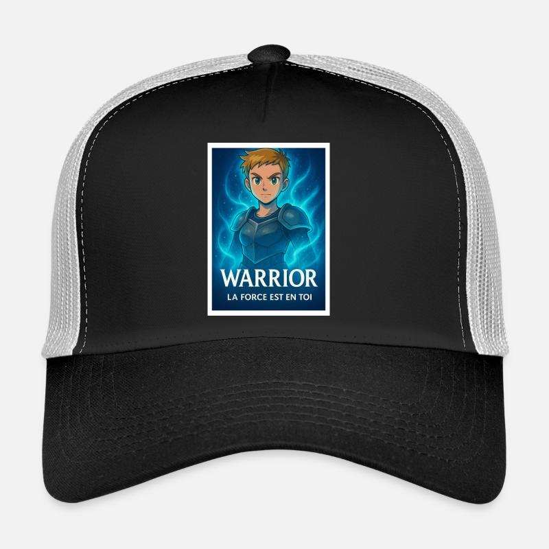 Guerrier Aura Bleue Casquette trucker 