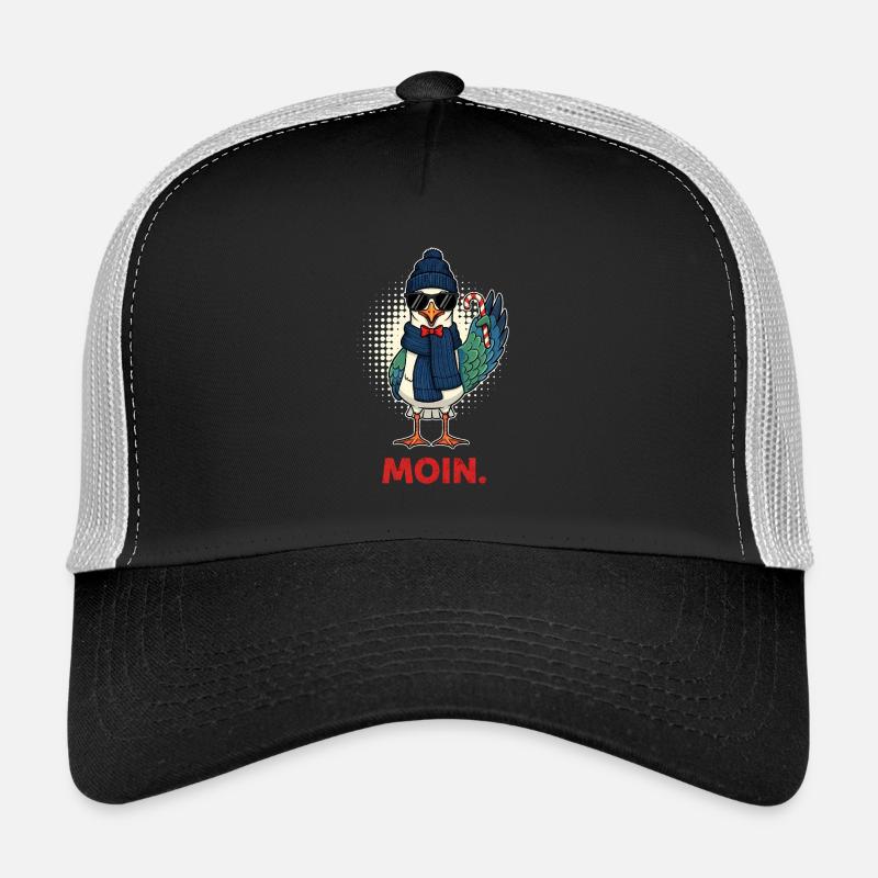 Moin Möwe Seemann Ostfriesland Urlaub  Trucker Cap