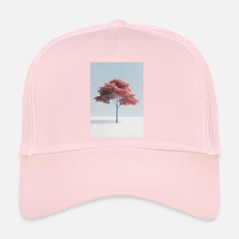 Art minimal de l’érable japonais Casquette trucker 