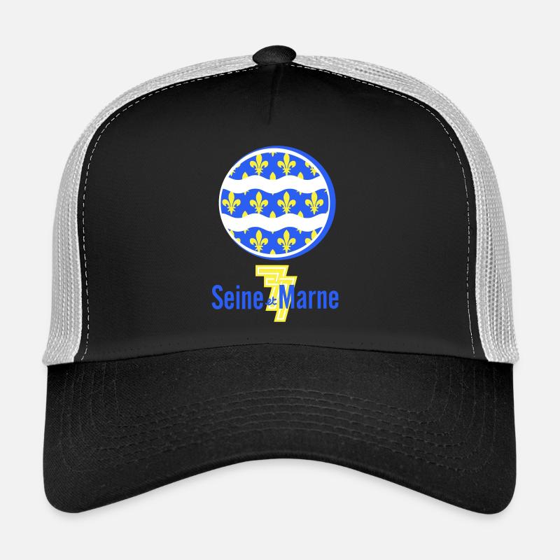 Logo Seine et Marne 77 Trucker Cap