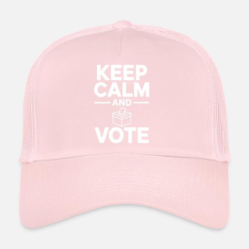 Bewahren Sie Ruhe und wählen Sie Trucker Cap