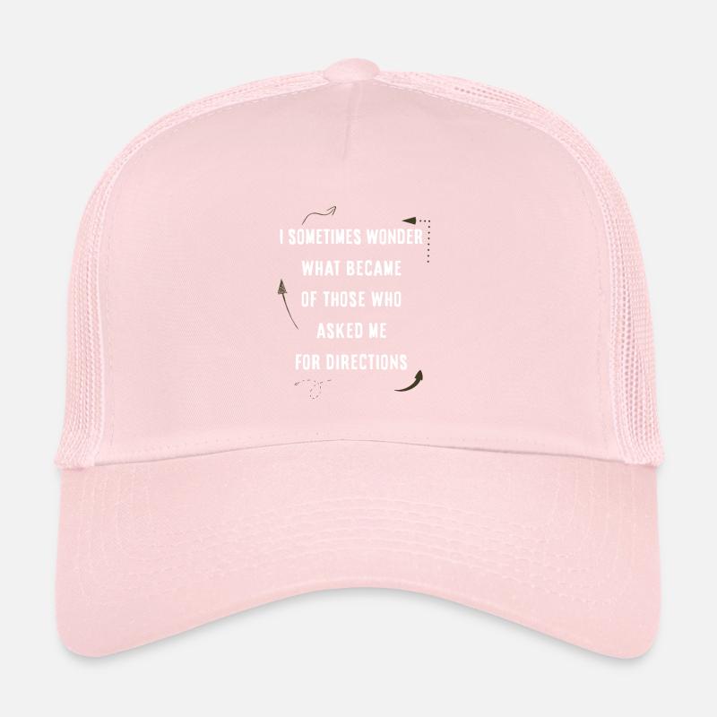 Demander son chemin Casquette trucker 