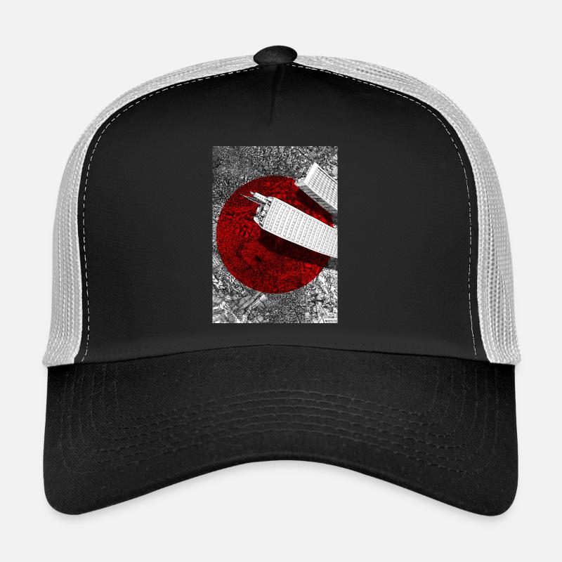 Highrise Inflation - Trucker Cap - Schwarz/Steingrau