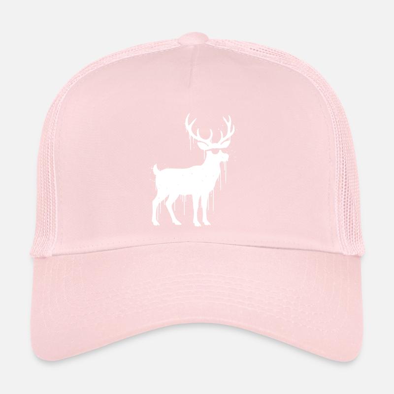 Vecteur de Noël Graffiti de Renne Casquette trucker 