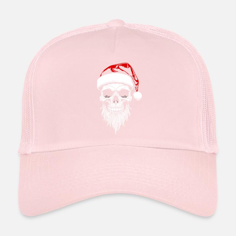 Schädel Santa Weihnachts - Skull Trucker Cap
