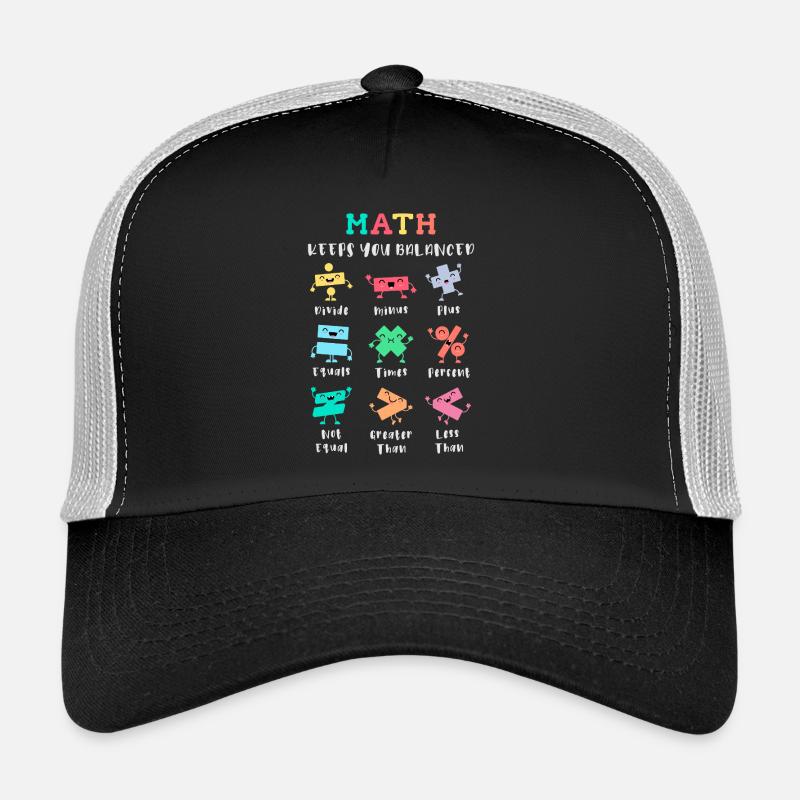 Math keeps you balanced Trucker Cap