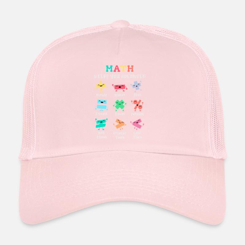 Les maths vous maintiennent en équilibre Casquette trucker 
