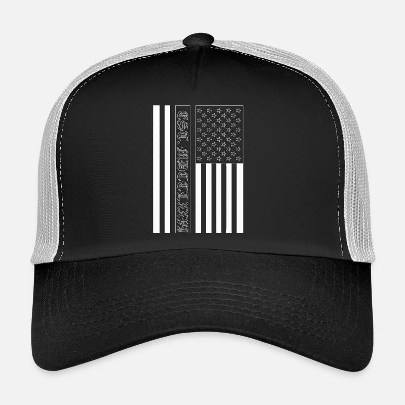 Est. MDCCLXXVI Drapeau des États-Unis Casquette trucker 