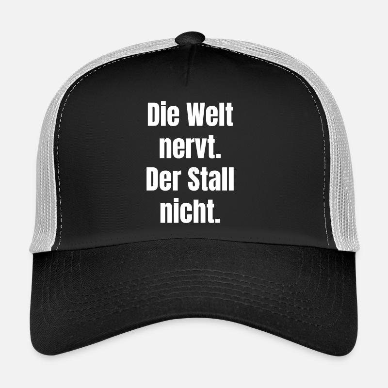 DieWeltNervtDerStallNicht Casquette trucker 