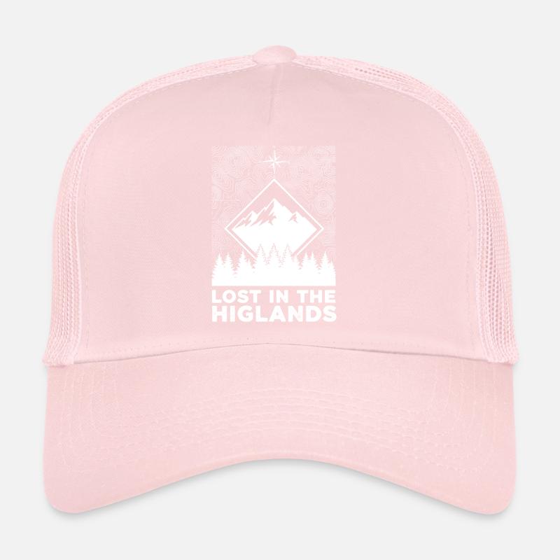 Perdu dans les Highlands Casquette trucker 