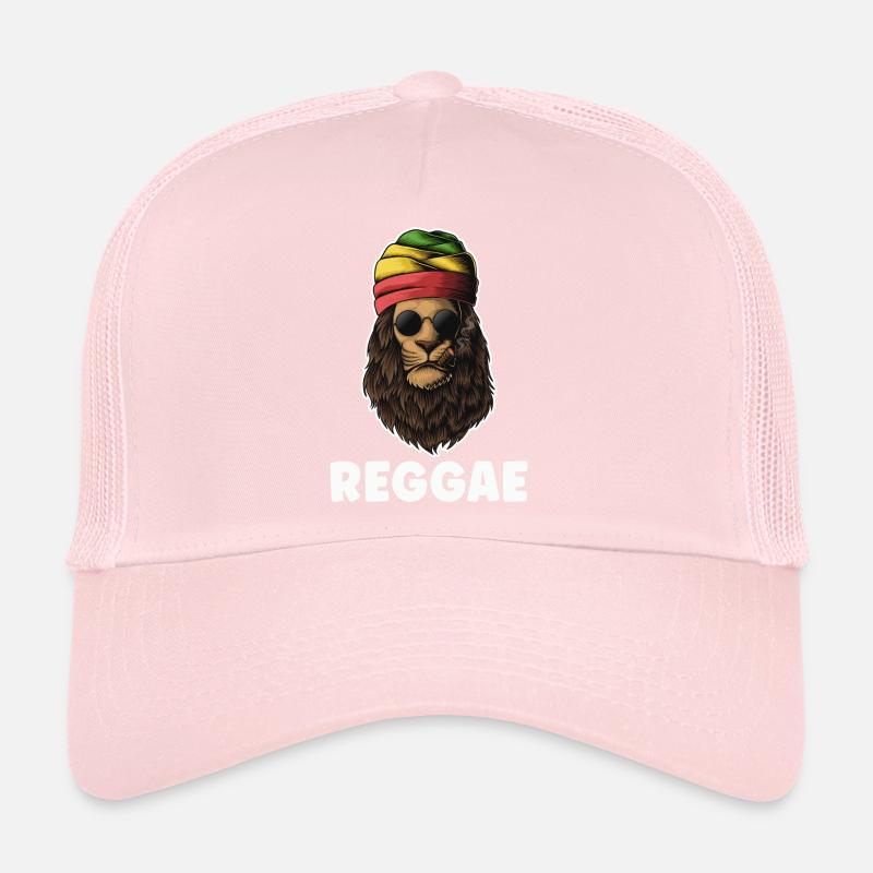 Rastafari Reggae Lion Casquette trucker 