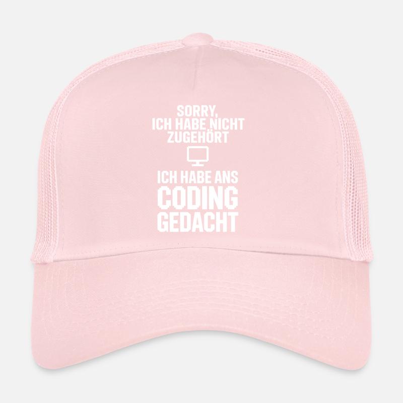 Entschuldigung Coding Kopf Trucker Cap