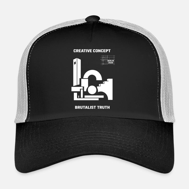 Brutalist Truth Berlin 2026 Architecture Casquette trucker 