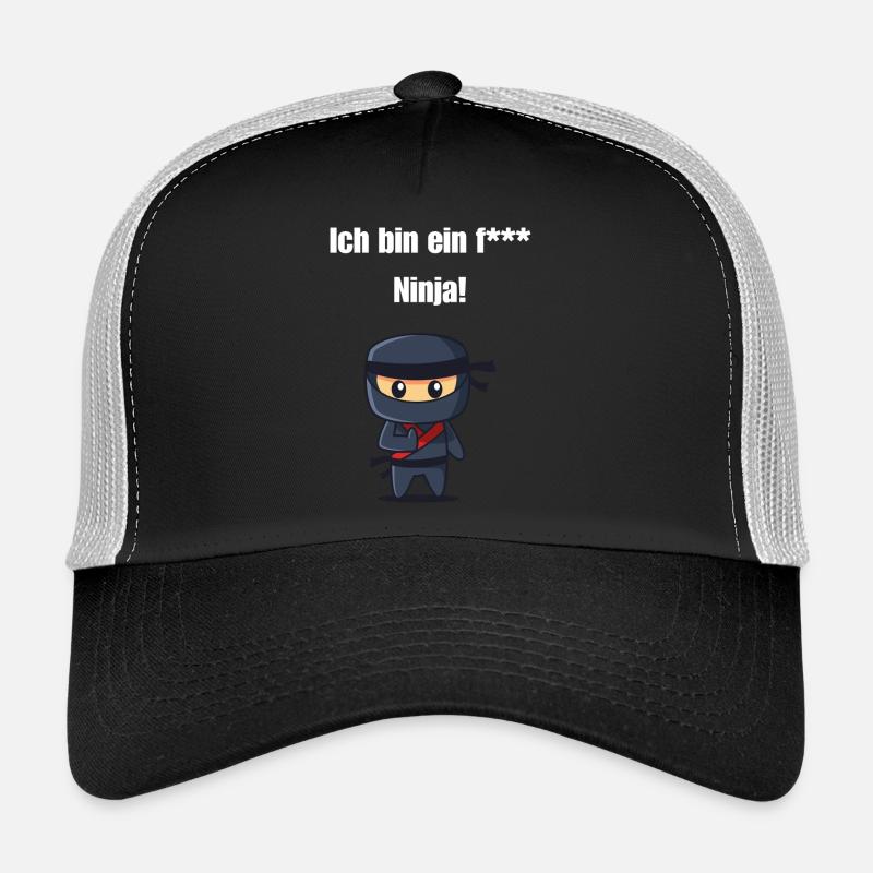 Ich bin ein f*** Ninja! Trucker Cap