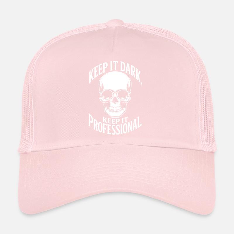 Dark Skull Pro: Keep It Professional Trucker Cap