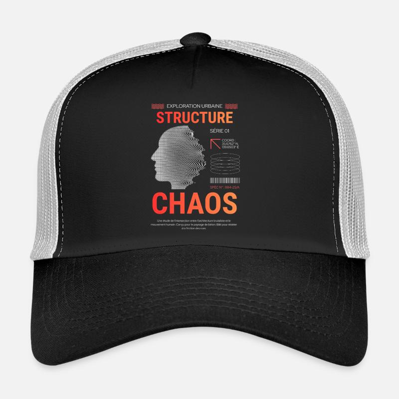 Structure Chaos Urbaine Casquette trucker 