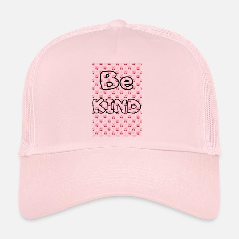 Be kind with cherry pattern Trucker Cap