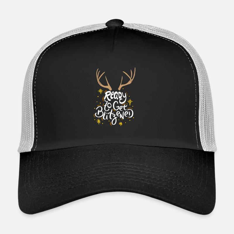 NOËL - ALCOOL Prêt à être Blitzened Casquette trucker 