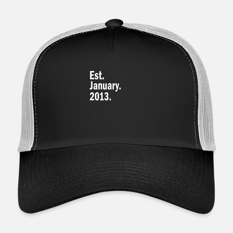 Est Januar 2013 Trucker Cap