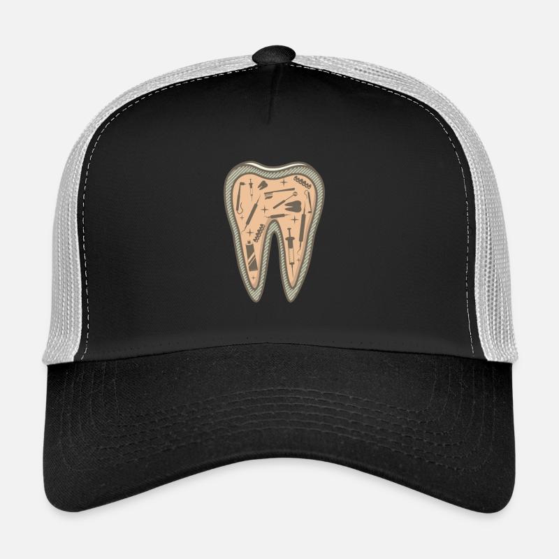 Der riesige Zahn! - Geschenk Trucker Cap
