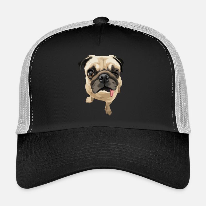 Twinky the Pug Trucker Cap