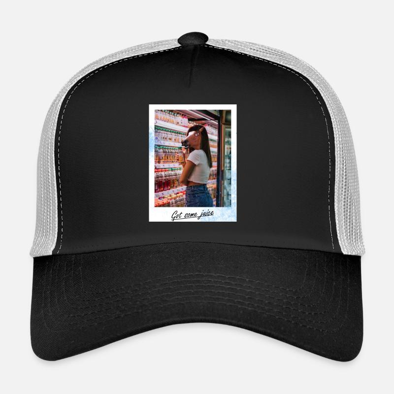 Got some juice - Trucker Cap - black/stone grey