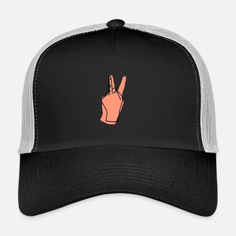 pêche de la paix Casquette trucker 