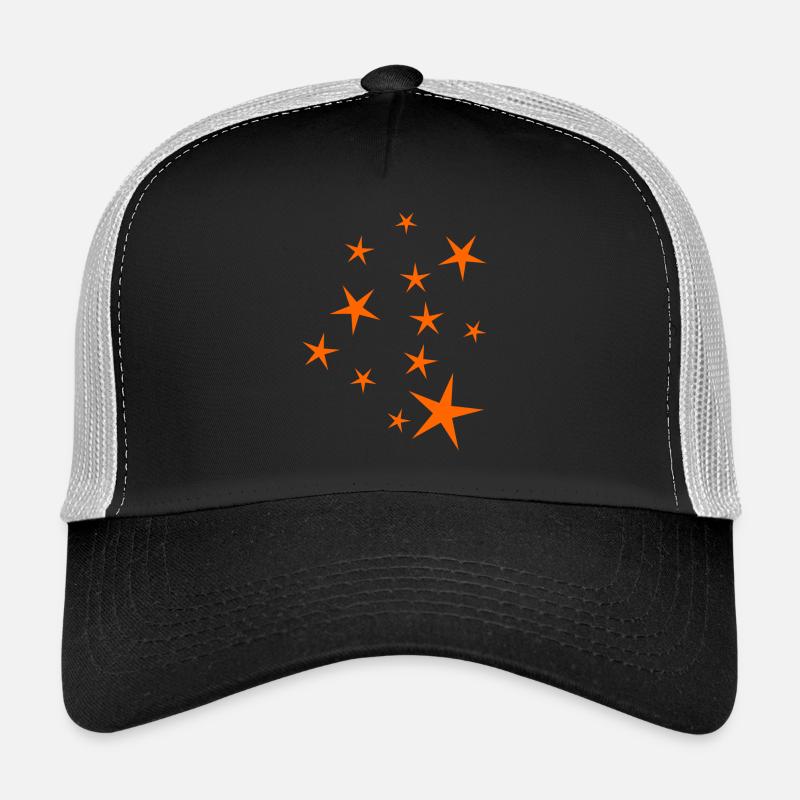 Orange Star Trucker Cap