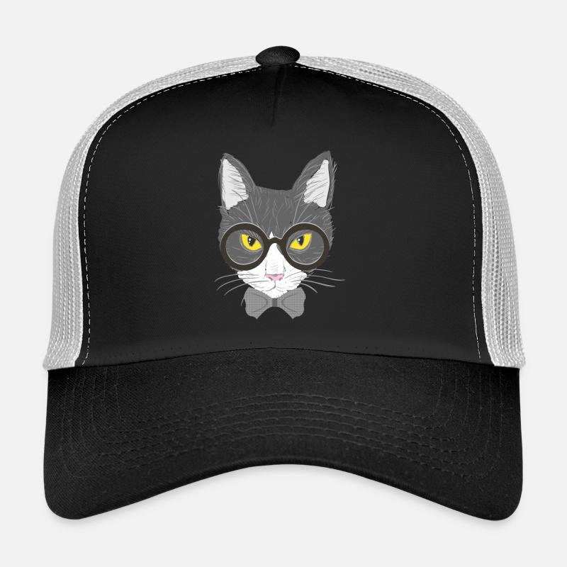 cat face Trucker Cap