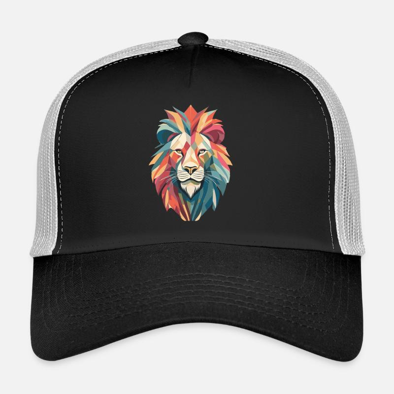 Prismatischer Löwe Trucker Cap