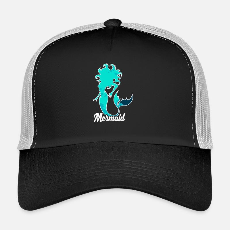 Sirène sirène sirène conte de fées Casquette trucker 