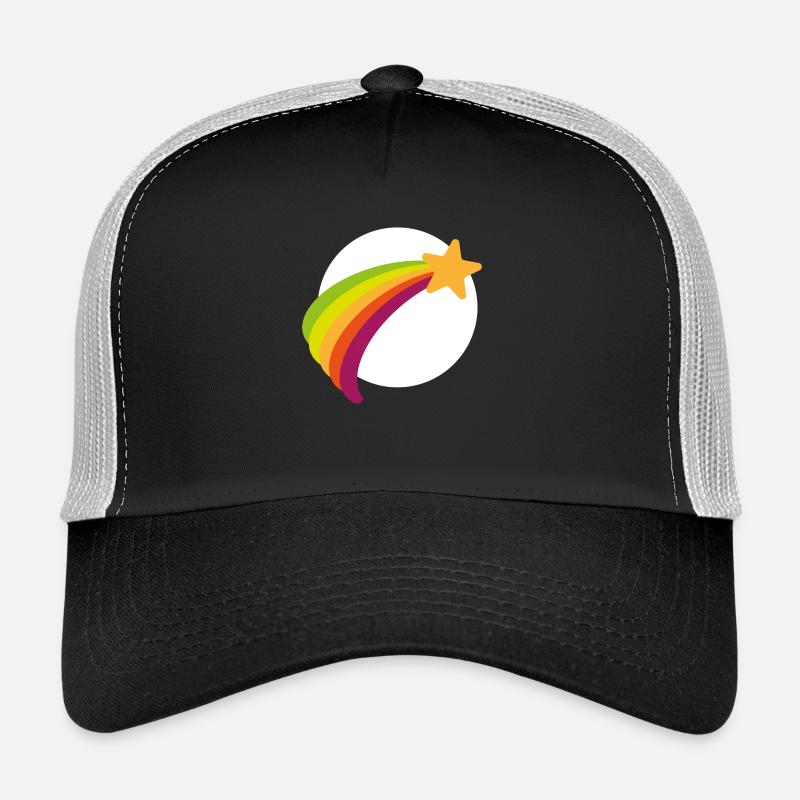 Glücksbärchi Regenbogen Trucker Cap