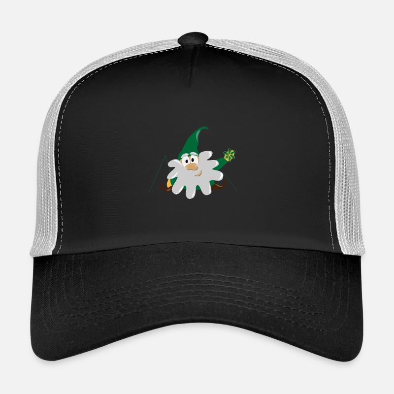 dwarf gnome Trucker Cap