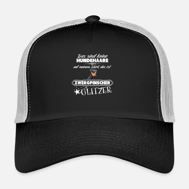 Zwergpinscher Glitzer Trucker Cap