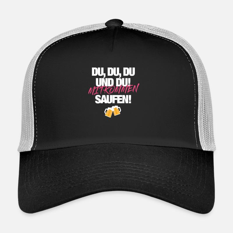 Mitkommen Saufen Trucker Cap