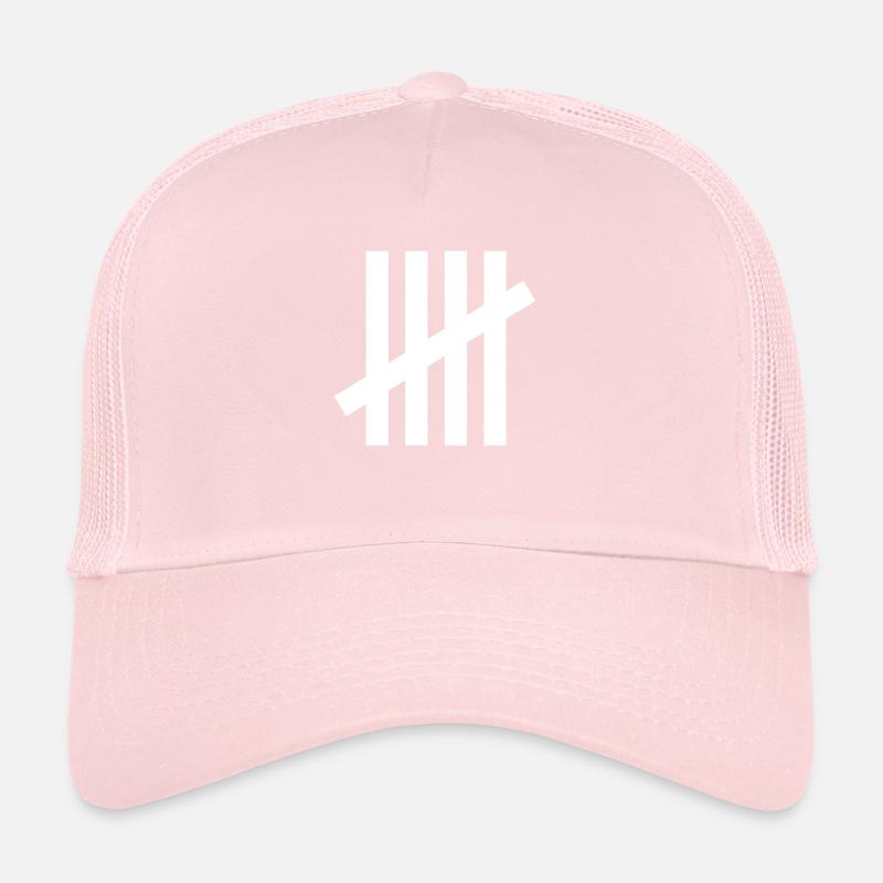 counting days white Trucker Cap