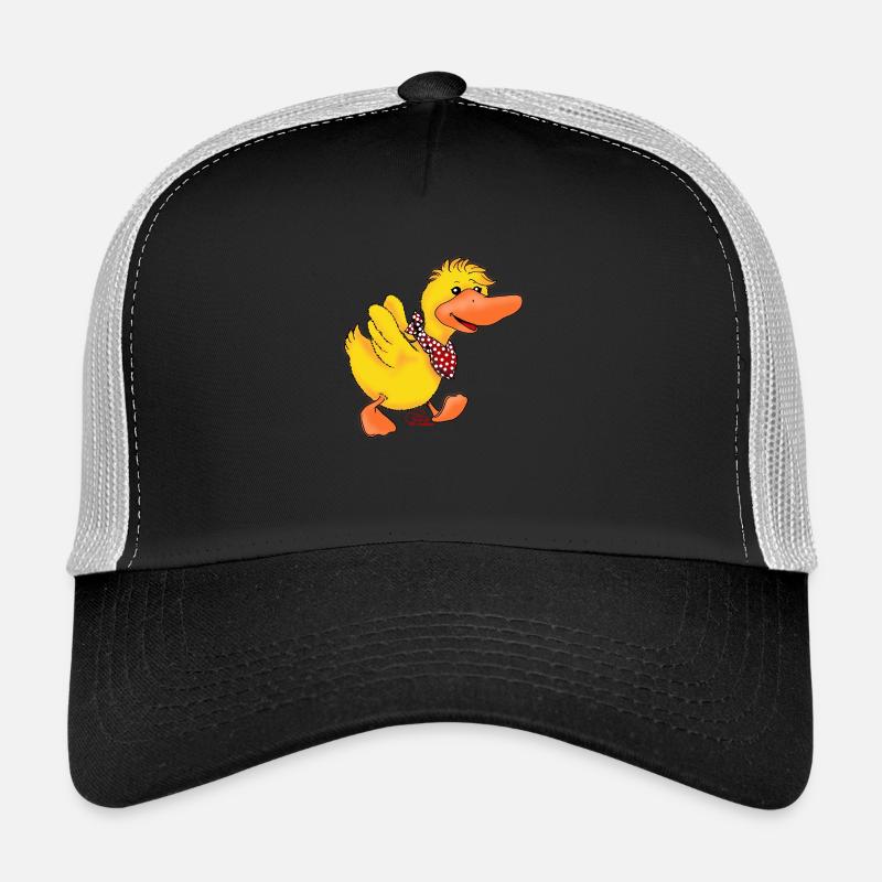 Lisa Schnattchen - Trucker Cap - Schwarz/Steingrau