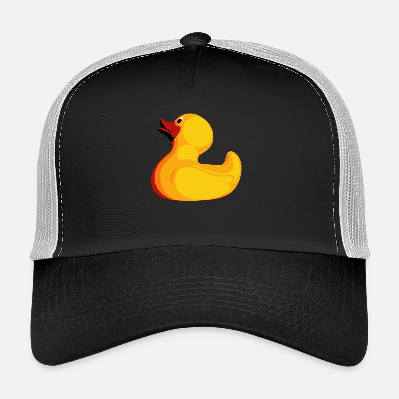 Quietscheente - Trucker Cap - black/stone grey