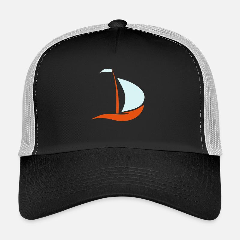 bateau à voile Casquette trucker 