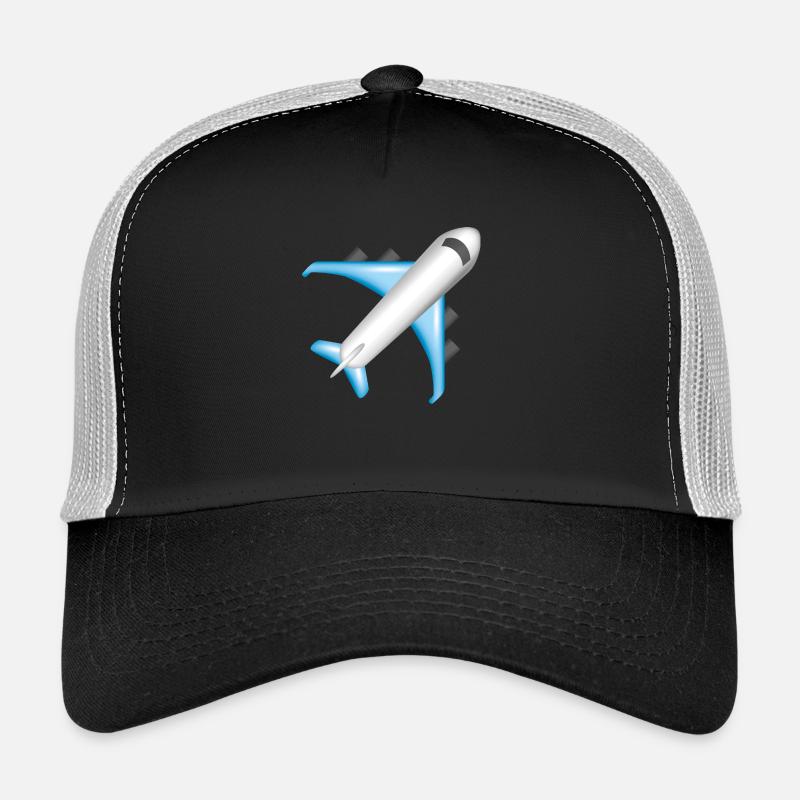 Smiley Plane Casquette trucker 