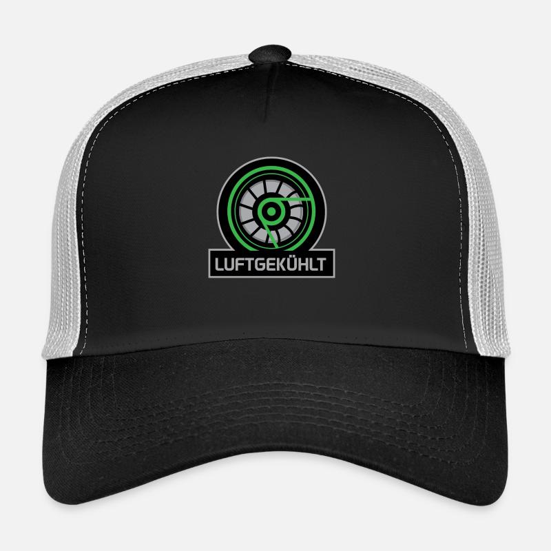 Luftgekühlt - Trucker Cap - Schwarz/Steingrau
