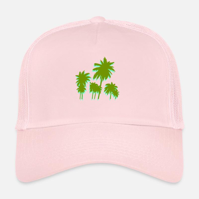 Palm trees Trucker Cap