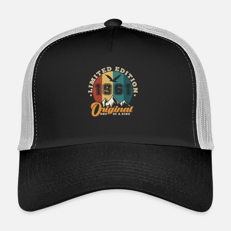 Original 1961 Vintage - 1961 Birthday Gift Trucker Cap